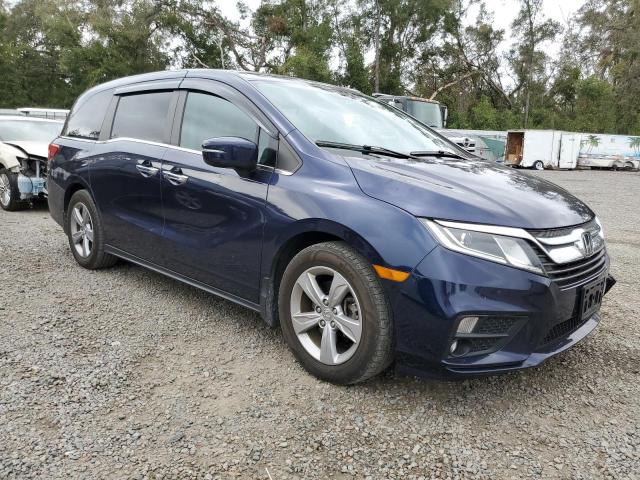 5FNRL6H52JB106969 - 2018 HONDA ODYSSEY EX BLUE photo 4