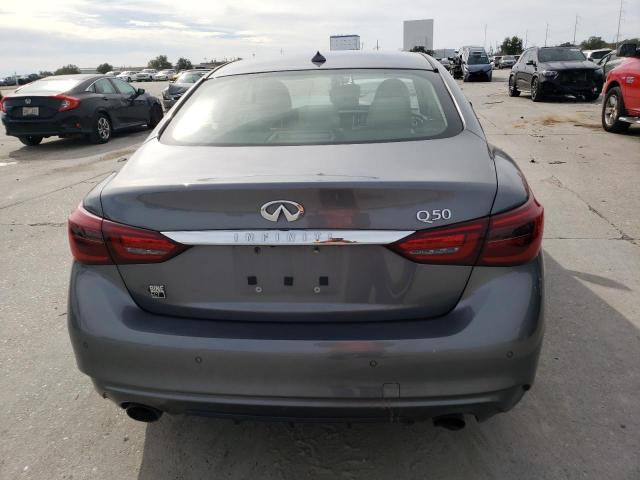 JN1EV7AP0JM350592 - 2018 INFINITI Q50 LUXE GRAY photo 6