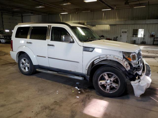 1D8GT28K78W286821 - 2008 DODGE NITRO SXT WHITE photo 4