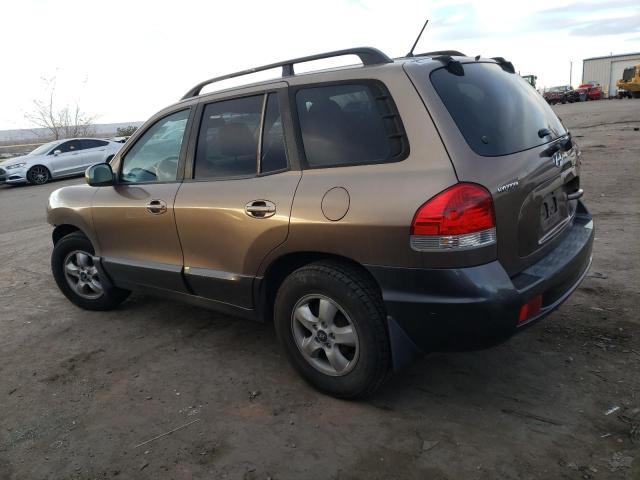 KM8SC13D56U033285 - 2006 HYUNDAI SANTA FE GLS TAN photo 2