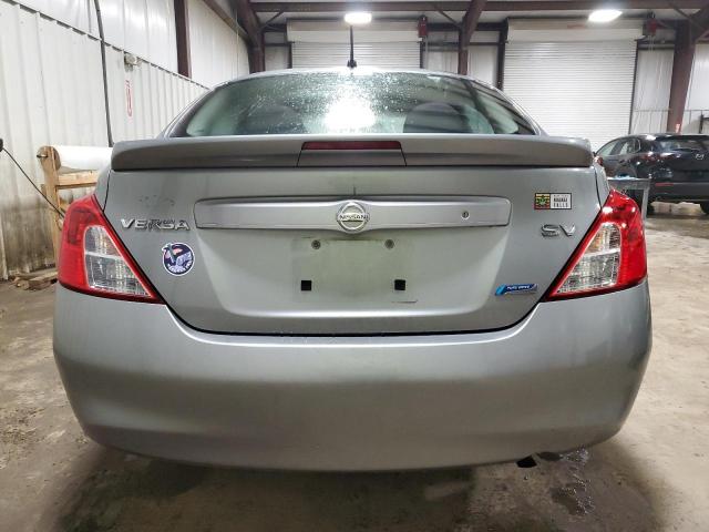 3N1CN7AP0EL840246 - 2014 NISSAN VERSA S GRAY photo 6