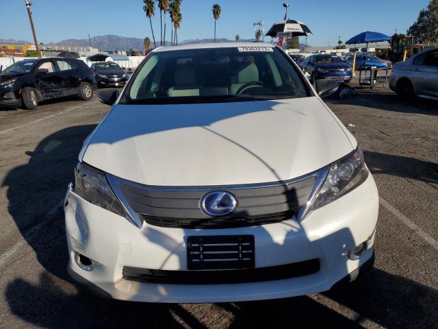 JTHBB1BA7A2012018 - 2010 LEXUS HS 250H WHITE photo 5