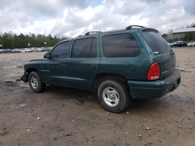 1B4HR28Y0XF711622 - 1999 DODGE DURANGO GREEN photo 2