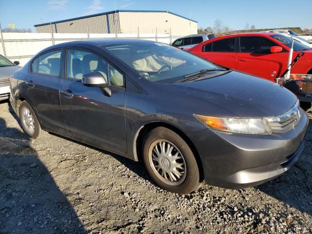 2HGFB2F59CH333544 - 2012 HONDA CIVIC LX GRAY photo 4