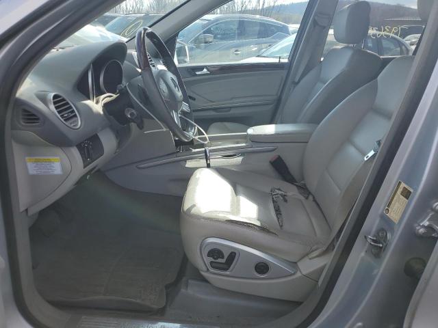 4JGBB8GB1BA631583 - 2011 MERCEDES-BENZ ML 350 4MATIC SILVER photo 7
