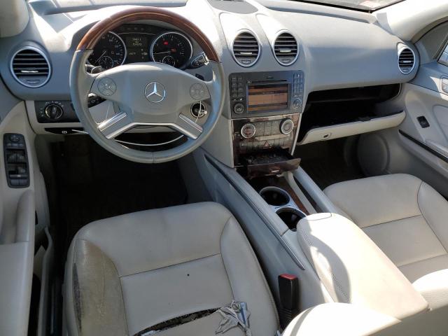 4JGBB8GB1BA631583 - 2011 MERCEDES-BENZ ML 350 4MATIC SILVER photo 8