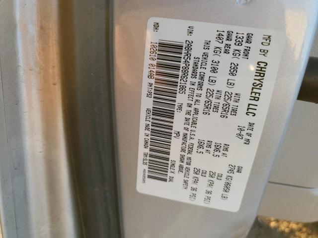 2A8HR54P88R621865 - 2008 CHRYSLER TOWN & COU TOURING ნაცრისფერი ფოტო 13