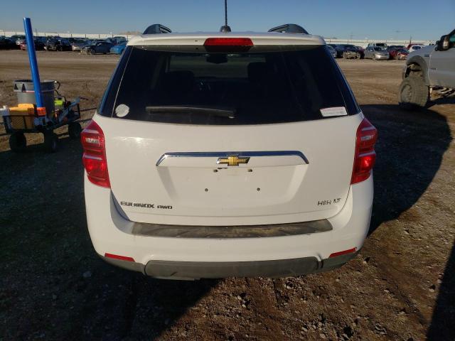 2GNFLFEK5H6199751 - 2017 CHEVROLET EQUINOX LT WHITE photo 6