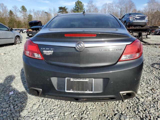 2G4GV5GV7D9212318 - 2013 BUICK REGAL GS BLACK photo 6