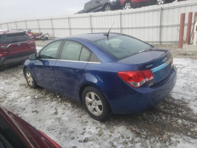 1G1PC5SBXD7117091 - 2013 CHEVROLET CRUZE LT BLUE photo 2