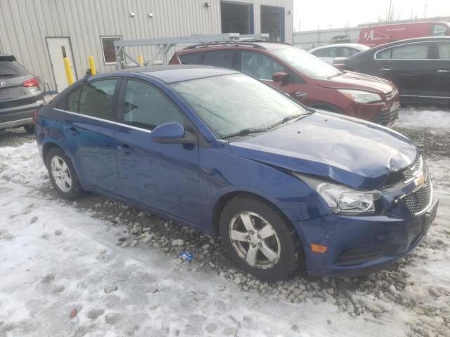 1G1PC5SBXD7117091 - 2013 CHEVROLET CRUZE LT BLUE photo 4