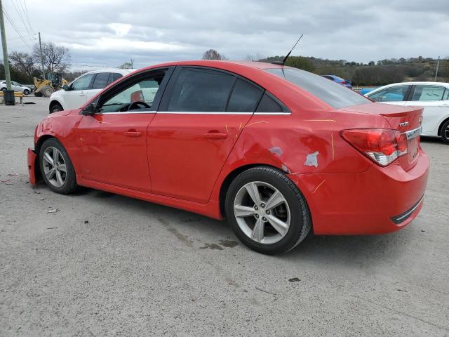 1G1PE5SB1E7343273 - 2014 CHEVROLET CRUZE LT RED photo 2