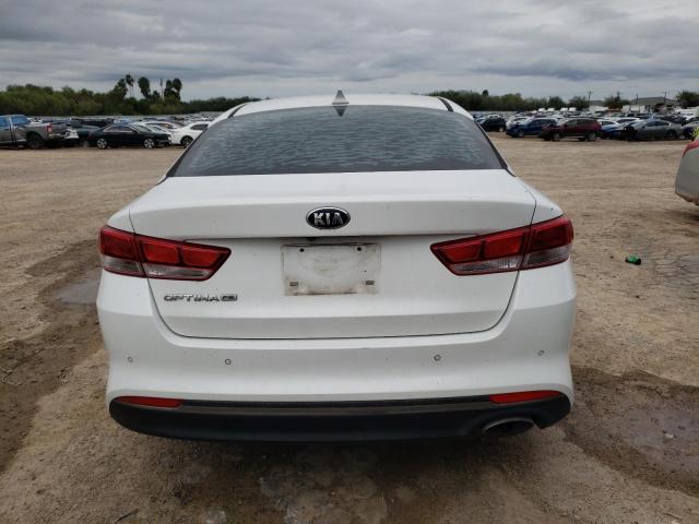 5XXGT4L32GG054671 - 2016 KIA OPTIMA LX WHITE photo 6