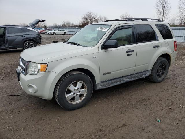 1FMCU03158KE68985 - 2008 FORD ESCAPE XLT CREAM photo 1