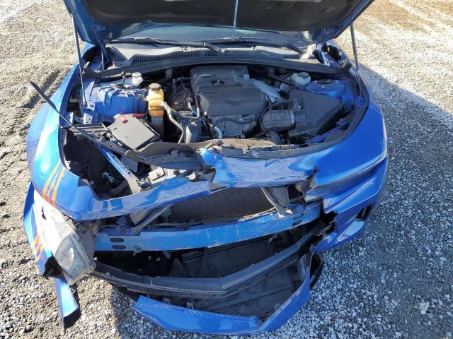 1G1FB1RX4G0163764 - 2016 CHEVROLET CAMARO LT BLUE photo 11