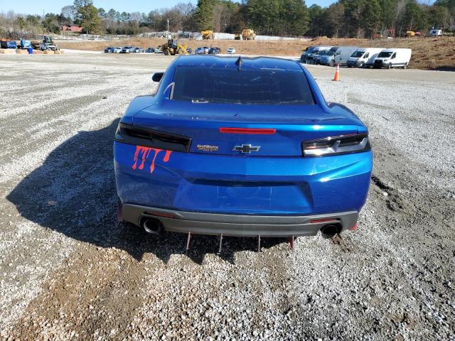 1G1FB1RX4G0163764 - 2016 CHEVROLET CAMARO LT BLUE photo 6