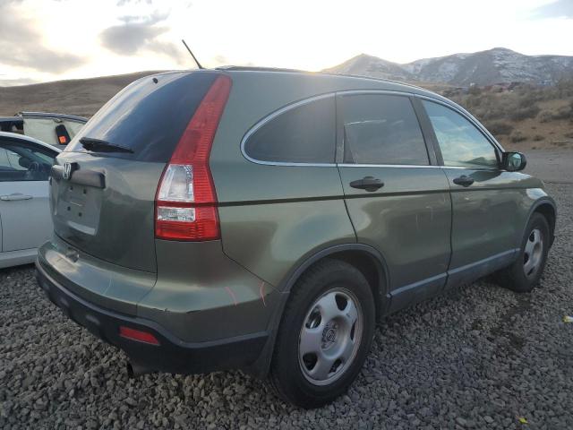 5J6RE48389L053338 - 2009 HONDA CR-V LX GREEN photo 3