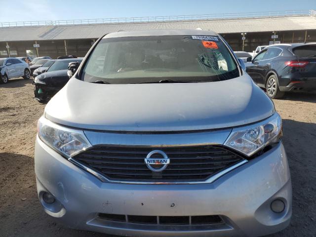 JN8AE2KP7D9062710 - 2013 NISSAN QUEST S SILVER photo 5