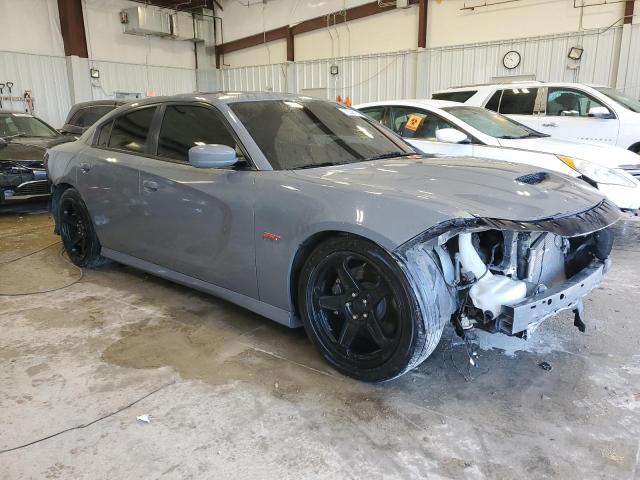 2C3CDXGJ7JH135325 - 2018 DODGE CHARGER R/T 392 GRAY photo 4