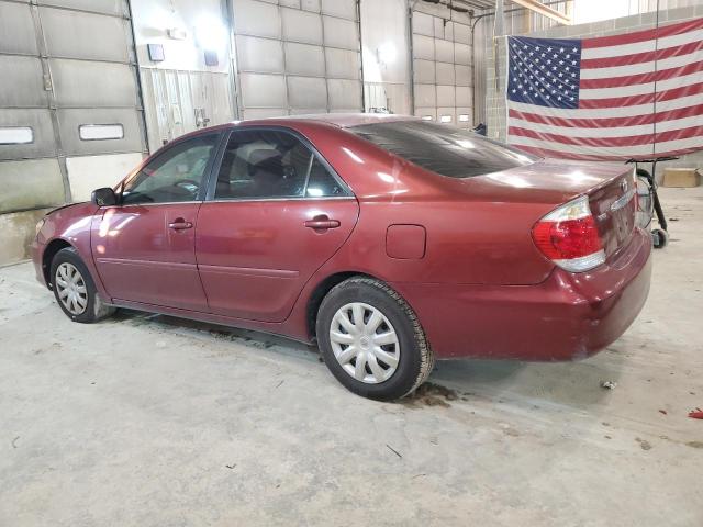 4T1BE30K15U023859 - 2005 TOYOTA CAMRY LE RED photo 2