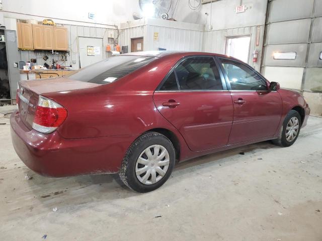 4T1BE30K15U023859 - 2005 TOYOTA CAMRY LE RED photo 3