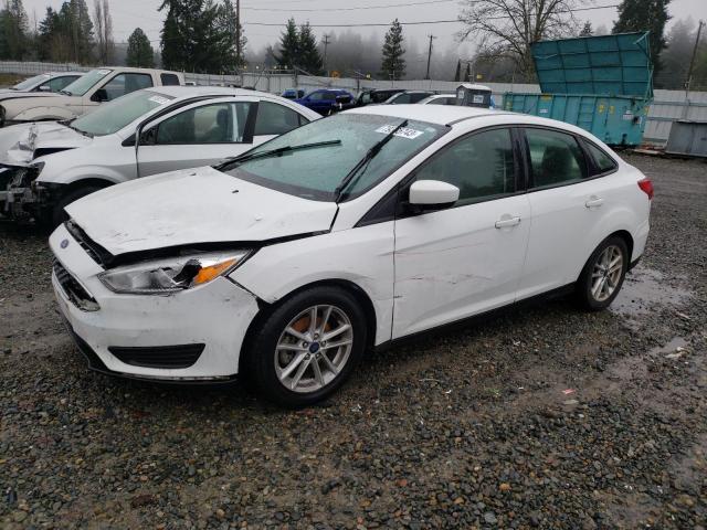 1FADP3F2XJL252643 - 2018 FORD FOCUS SE WHITE photo 1