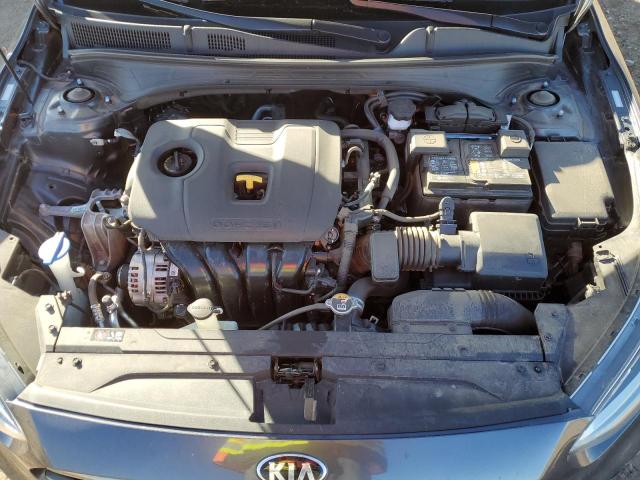 3KPF34AD5ME386292 - 2021 KIA FORTE GT LINE GRAY photo 11