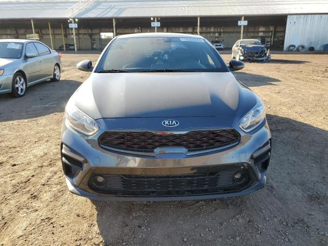 3KPF34AD5ME386292 - 2021 KIA FORTE GT LINE GRAY photo 5