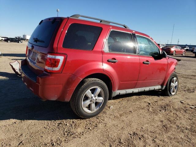 1FMCU03G69KA63286 - 2009 FORD ESCAPE XLT BURGUNDY photo 3