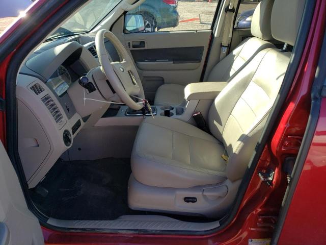 1FMCU03G69KA63286 - 2009 FORD ESCAPE XLT BURGUNDY photo 7