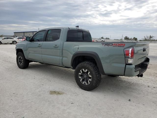 3TYDZ5BN8NT017151 - 2022 TOYOTA TACOMA DOUBLE CAB GREEN photo 2