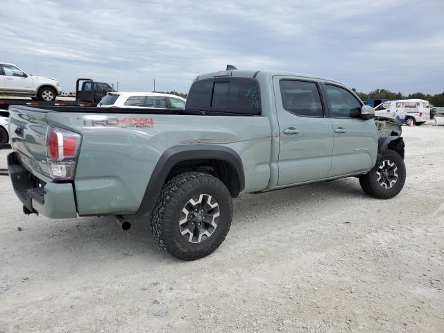 3TYDZ5BN8NT017151 - 2022 TOYOTA TACOMA DOUBLE CAB GREEN photo 3