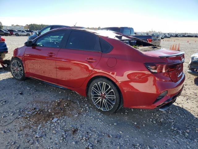 3KPF44AC0NE464273 - 2022 KIA FORTE GT BURGUNDY photo 2