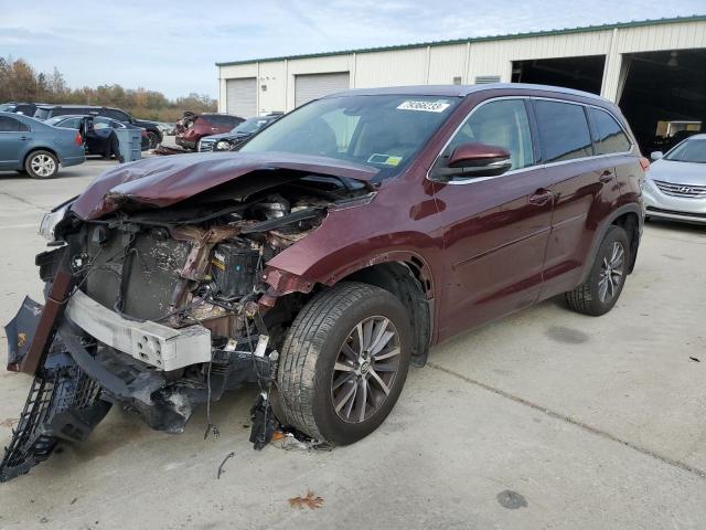 2017 TOYOTA HIGHLANDER SE, 