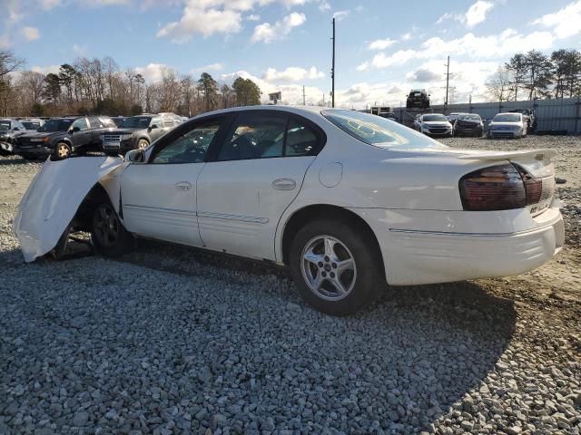 1G2HX54K314237247 - 2001 PONTIAC BONNEVILLE SE WHITE photo 2