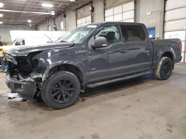 1FTEW1EPXGFD26220 - 2016 FORD F150 SUPERCREW GRAY photo 1