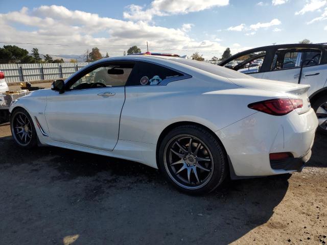 JN1EV7EK0JM340434 - 2018 INFINITI Q60 LUXE 300 WHITE photo 2