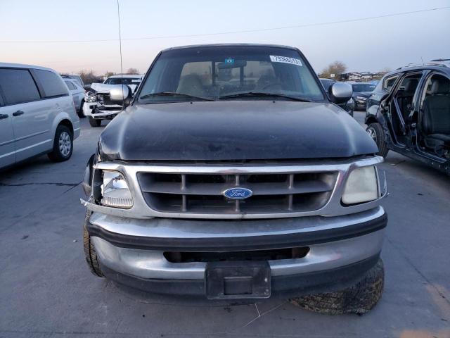 1FTDX1760VND46170 - 1997 FORD F150 BLUE photo 5