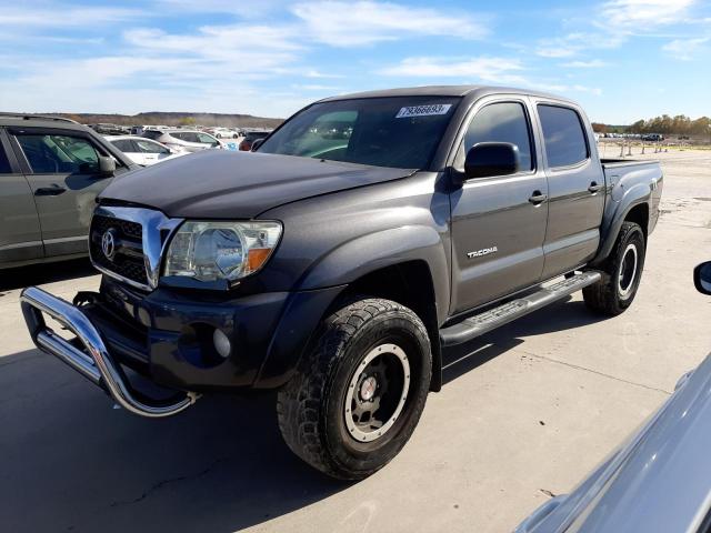 3TMJU4GN2BM114082 - 2011 TOYOTA TACOMA DOUBLE CAB PRERUNNER GRAY photo 1