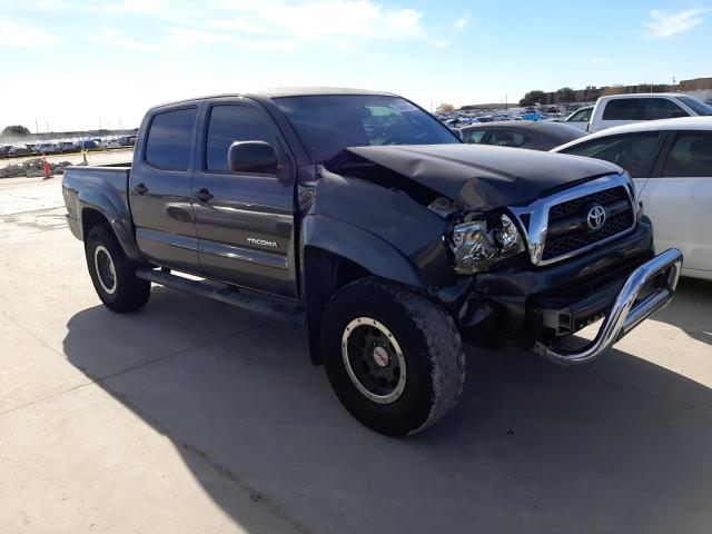 3TMJU4GN2BM114082 - 2011 TOYOTA TACOMA DOUBLE CAB PRERUNNER GRAY photo 4