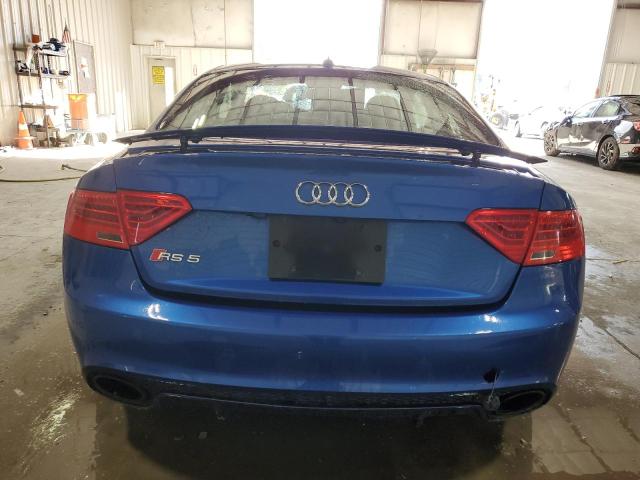 WUAC6AFR8EA901208 - 2014 AUDI RS5 BLUE photo 6