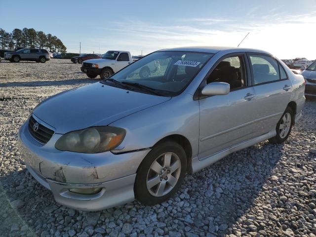 2T1BR32E85C394658 - 2005 TOYOTA COROLLA CE SILVER photo 1