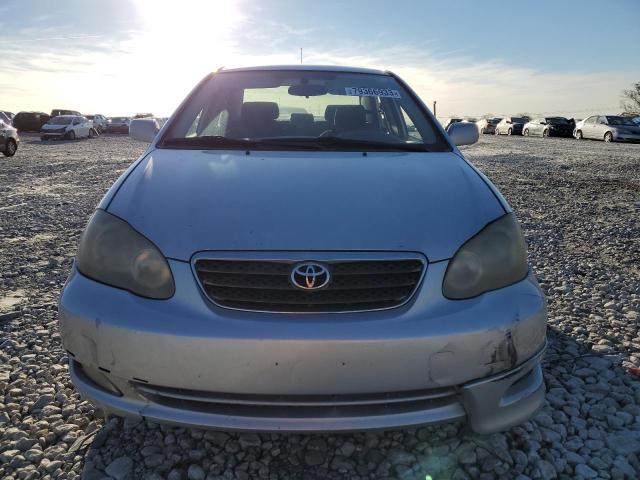 2T1BR32E85C394658 - 2005 TOYOTA COROLLA CE SILVER photo 5