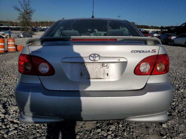 2T1BR32E85C394658 - 2005 TOYOTA COROLLA CE SILVER photo 6