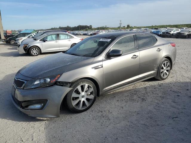 5XXGR4A6XCG032018 - 2012 KIA OPTIMA SX GRAY photo 1