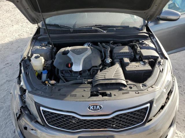 5XXGR4A6XCG032018 - 2012 KIA OPTIMA SX GRAY photo 11