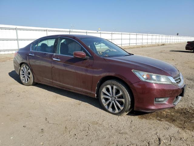 1HGCR2F5XFA055139 - 2015 HONDA ACCORD SPORT BURGUNDY photo 4