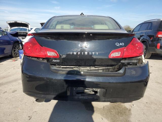 JN1CV6AR5FM521184 - 2015 INFINITI Q40 BLACK photo 6