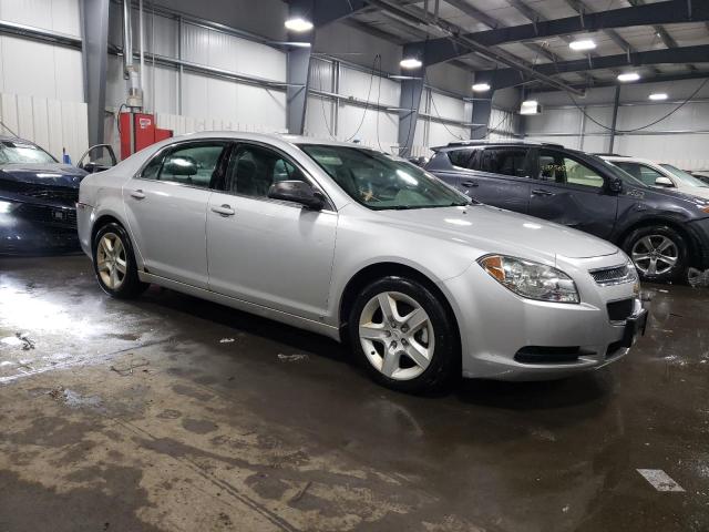 1G1ZA5EB5AF105975 - 2010 CHEVROLET MALIBU LS SILVER photo 4