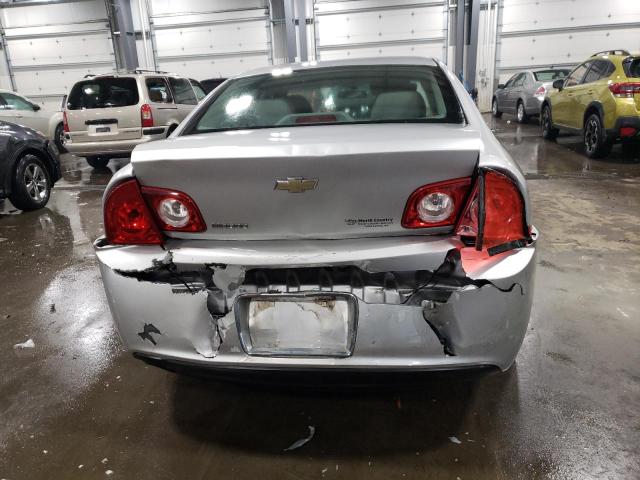 1G1ZA5EB5AF105975 - 2010 CHEVROLET MALIBU LS SILVER photo 6